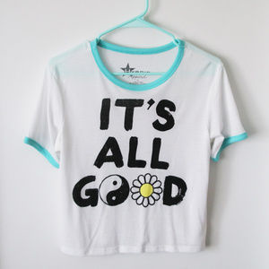 It's All Good Graphic T-Shirt (Juniors Large)